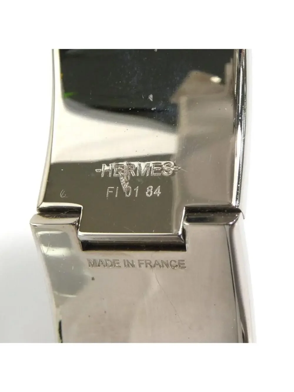 Auth Hermes Clic Clac H Bangle Bracelet #302651H49B